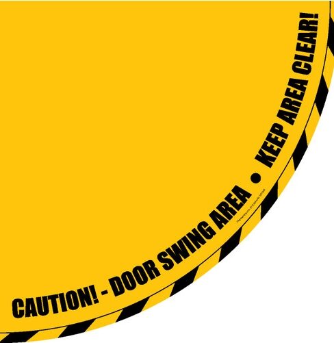 Doorswing - pictogrammen