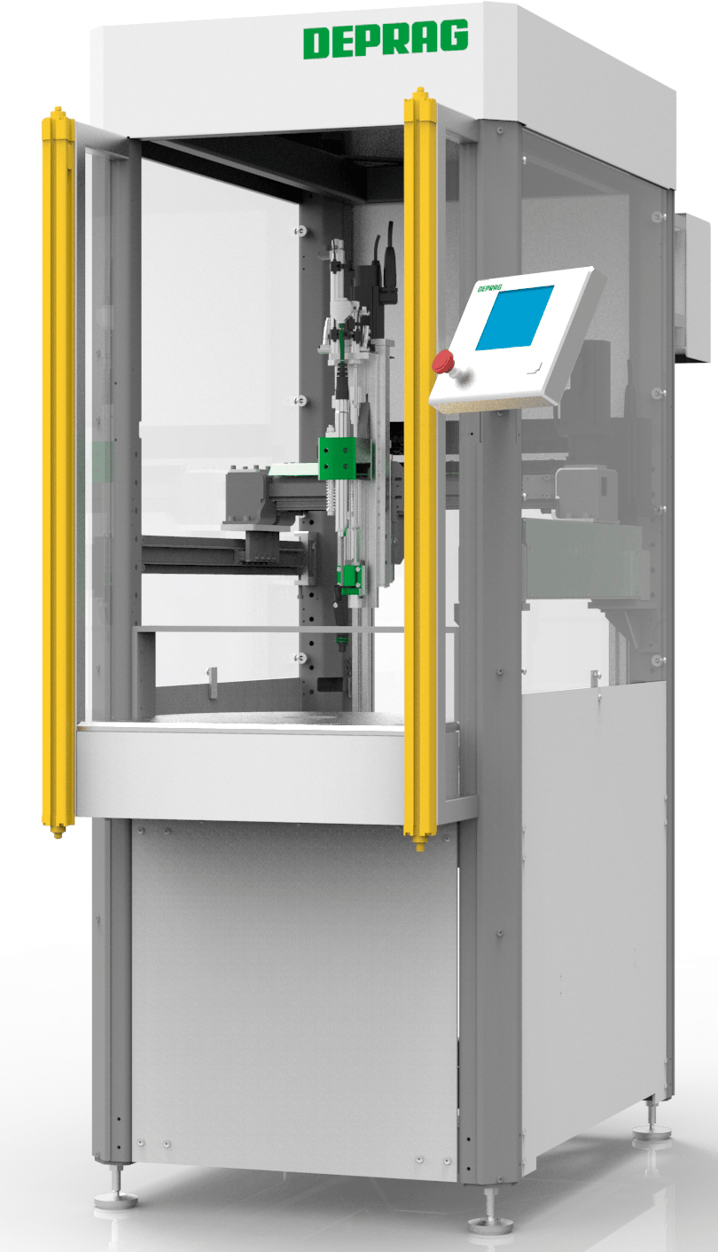Deprag DCAM Compact Assembly Module voor compacte geautomatiseerde schroefassemblage — AWP / Deprag DCAM Compact Assembly Module pour assemblage compact automatisé — AWP
