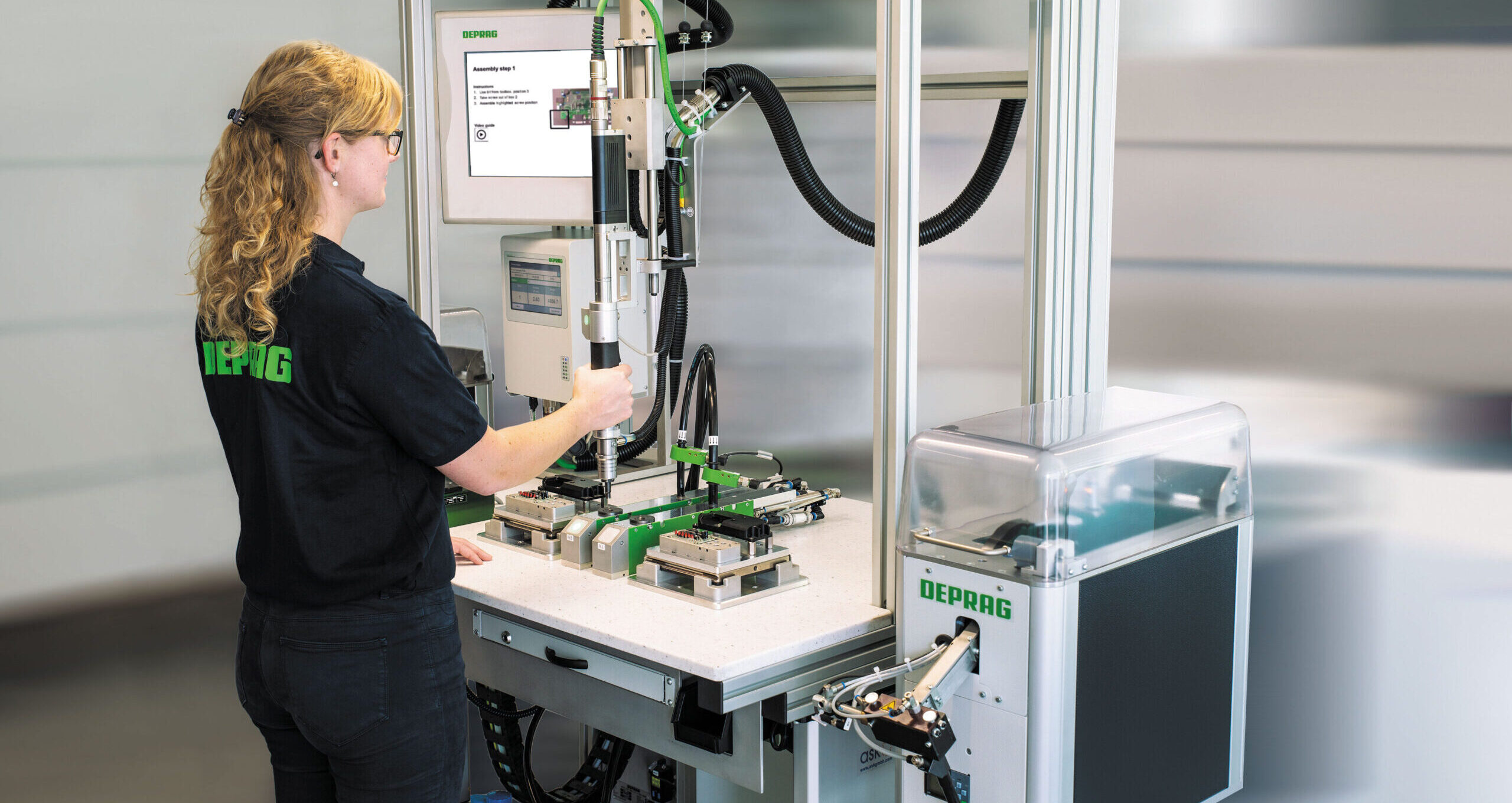 Assemblagesysteem Deprag, schroeftechnologie
