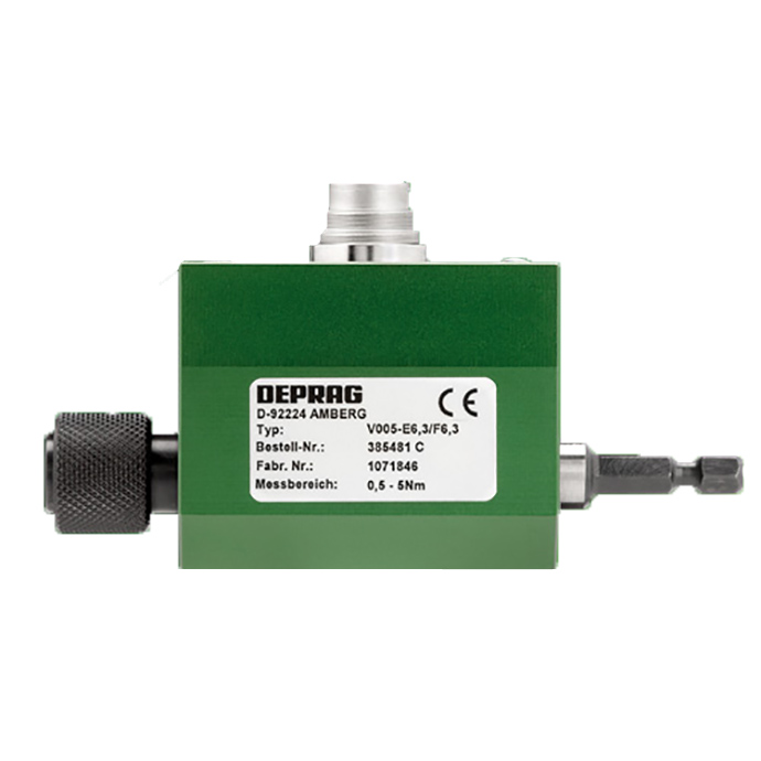 Deprag kalibratie opstelling voor koppelmeting en ISO-certificering van schroefsystemen bij AWP — AWP / Configuration étalonnage Deprag pour mesure couple et certification ISO systèmes vissage chez AWP — AWP