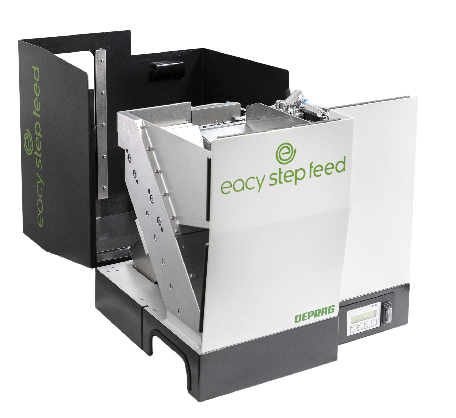 Deprag Eacy Step Feed detail aanzicht één voor gecontroleerde stapsgewijze toevoer van kleine onderdelen — AWP / Vue détaillée 1 Deprag Eacy Step Feed pour alimentation contrôlée pas-à-pas de petites pièces — AWP