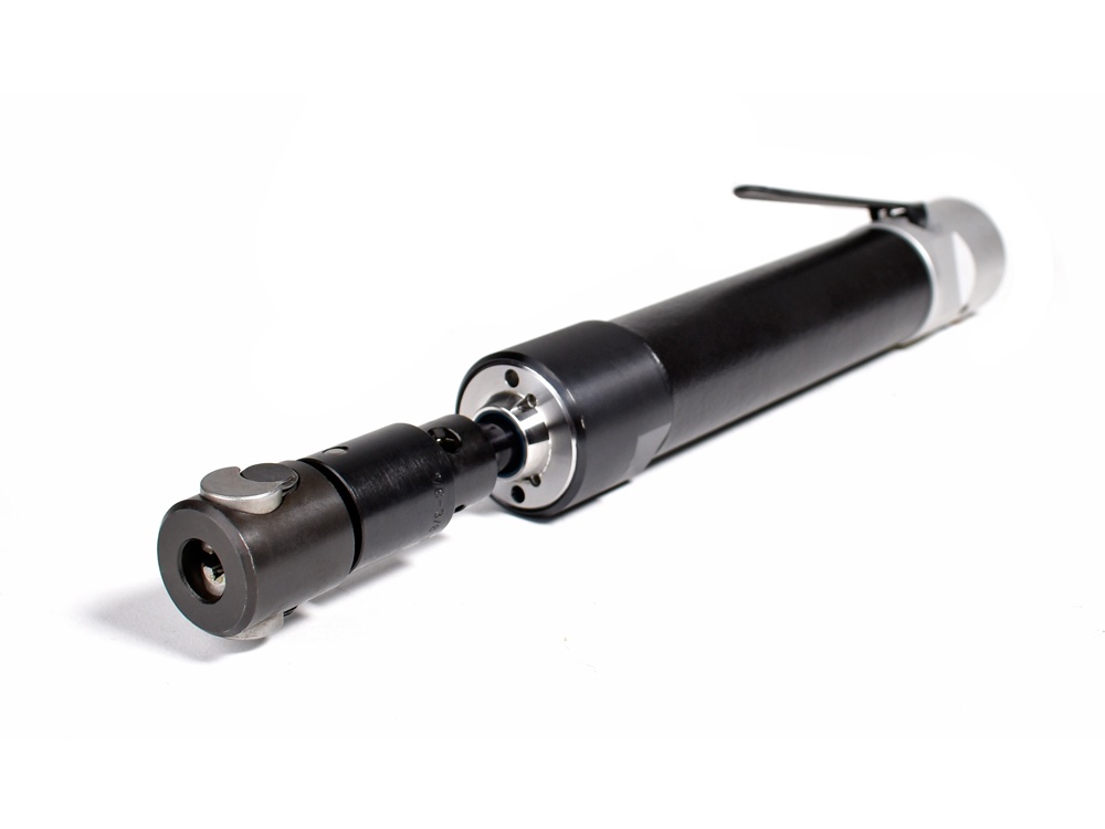 Deprag pneumatische tapmachine met rechte behuizing en spanmechanisme — AWP