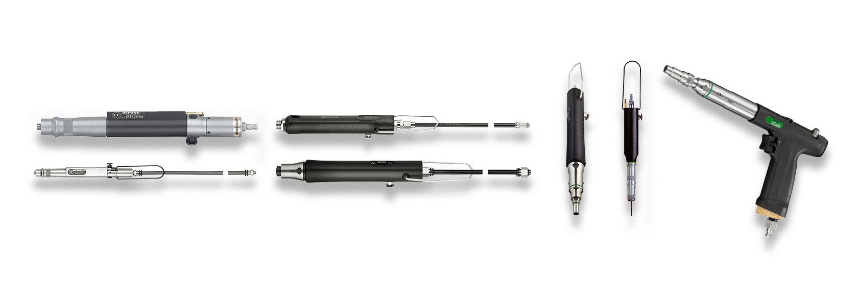 Hero afbeelding Deprag pneumatische handschroevendraaiers voor nauwkeurige en ergonomische assemblage in industriële productie — AWP / Image héro visseuses manuelles pneumatiques Deprag pour assemblage précis et ergonomique en production industrielle — AWP