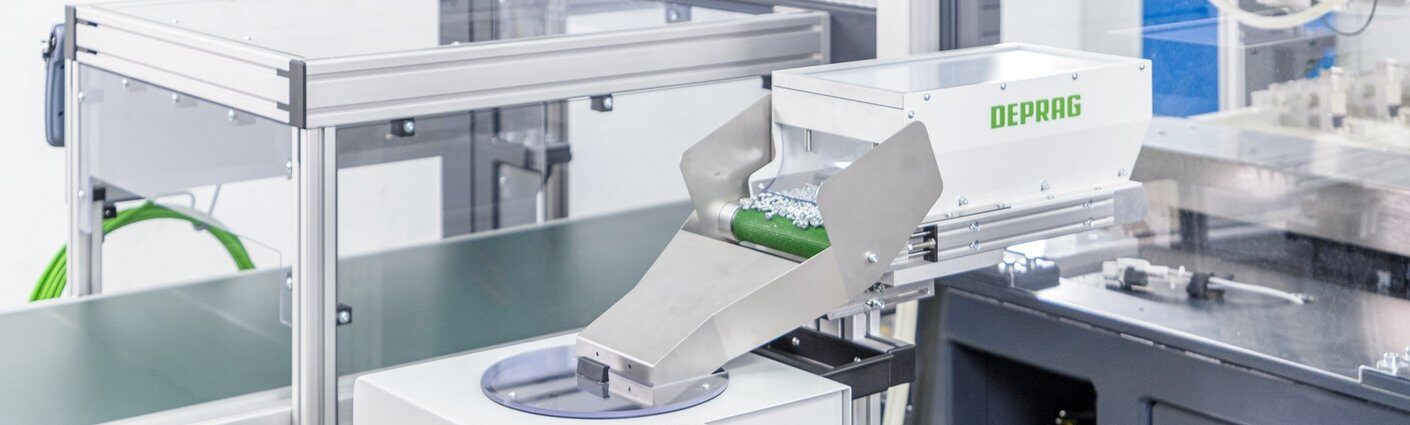 Deprag Belt-Driven Hopper voor continue en betrouwbare opslagtoevoer van schroeven en kleine onderdelen in assemblage — AWP / Deprag Belt-Driven Hopper pour alimentation continue et fiable de vis et petites pièces en assemblage — AWP